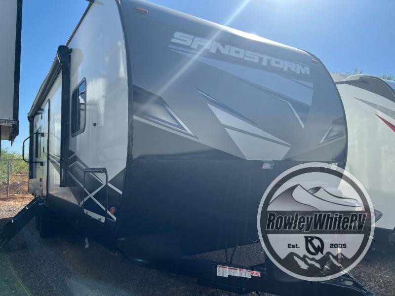 New 2024 Forest River RV Sandstorm 2730SRX Toy Hauler Travel Trailer at