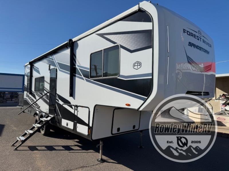 New 2026 Forest River RV Sandstorm 2710 Toy Hauler Fifth Wheel at