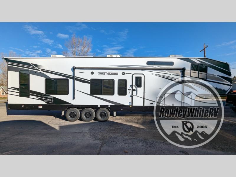 New 2024 Genesis Supreme 40CRXL Toy Hauler Fifth Wheel at Rowley White RV Idaho Falls, ID