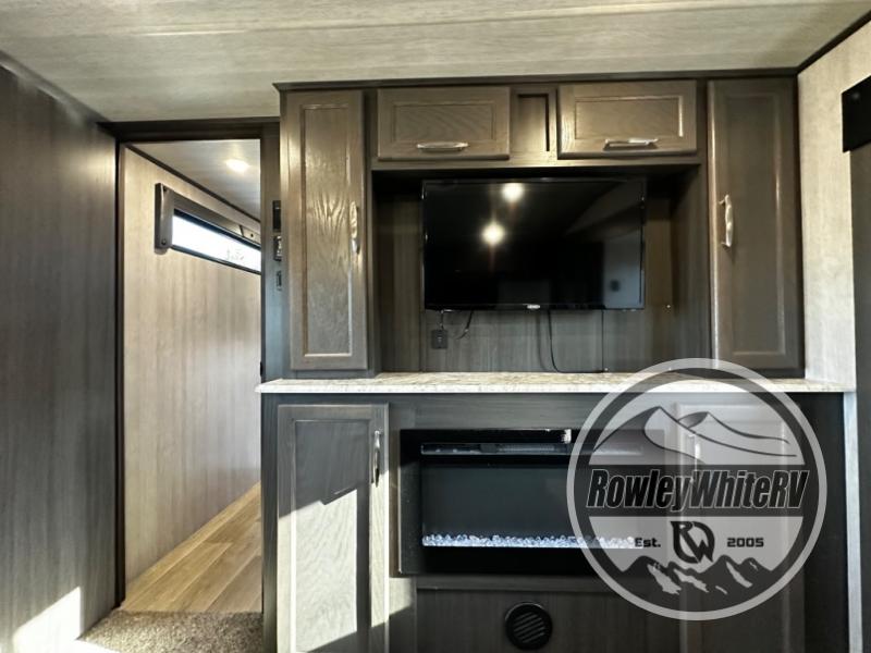 Used 2023 Genesis Supreme 34GSXL Toy Hauler Fifth Wheel at Rowley White RV Idaho Falls, ID 