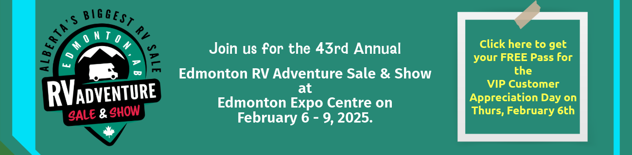 Edmonton RV Adventure Sale & Show  VIP Pass