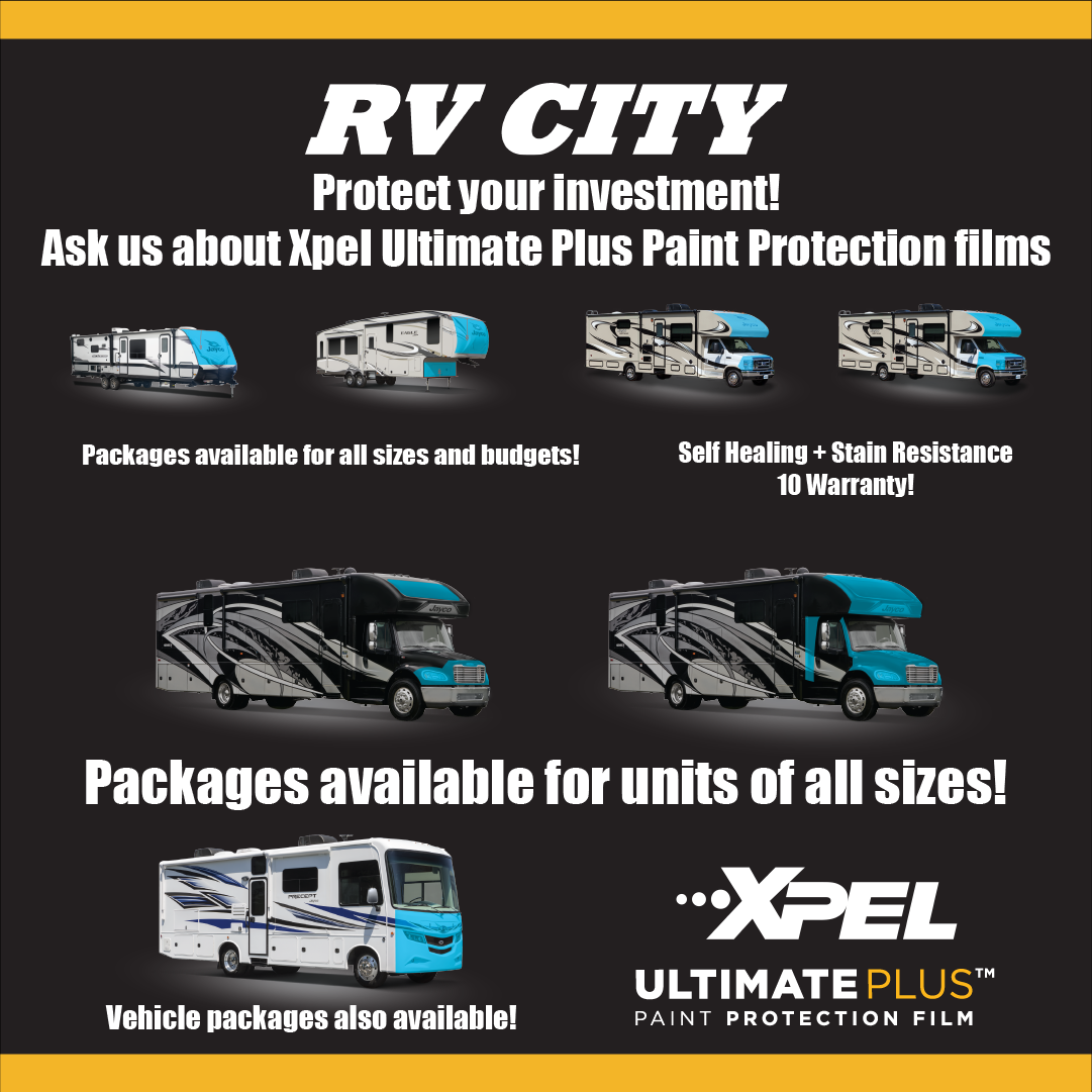 XPEL Ultimate Paint Protection Film available at RV City