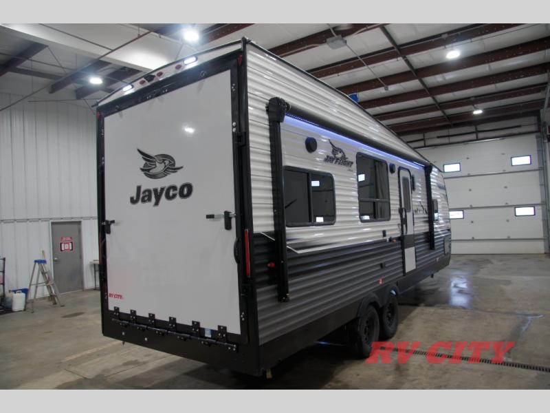 New 2024 Jayco Jay Flight 255THW Toy Hauler Travel Trailer at RV City Morinville, AB 22487