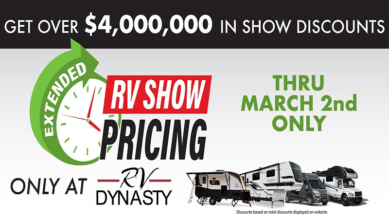RV Show Pricing Popup