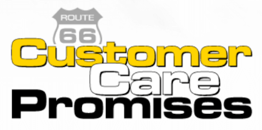 Route 66 Customer Care Promises