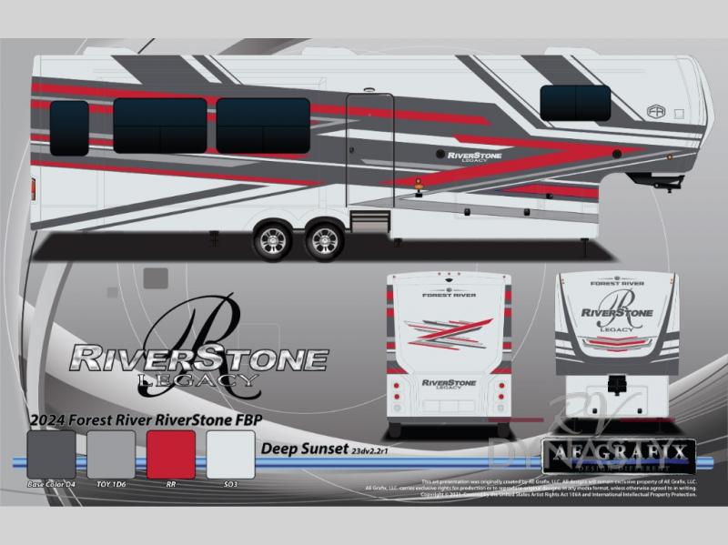 New 2026 Forest River RV RiverStone 39RKFB Fifth Wheel at RV