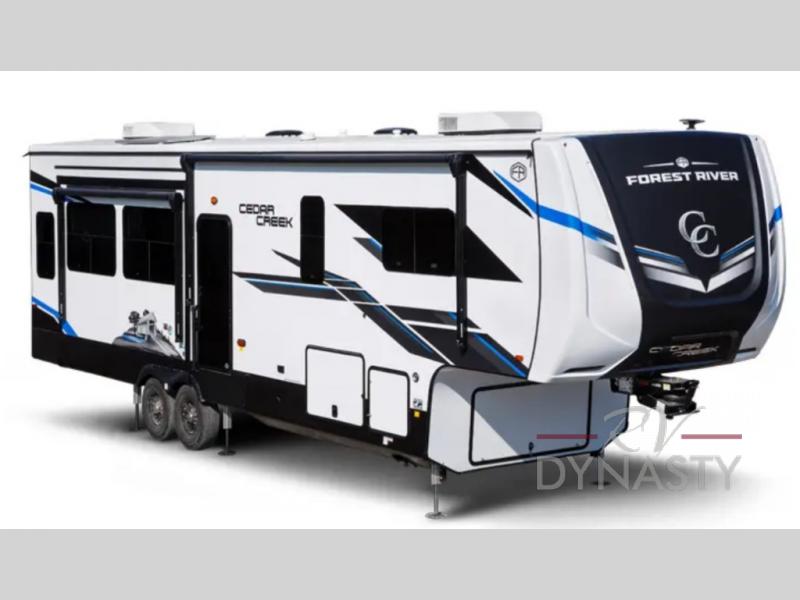 New 2026 Forest River RV Cedar Creek 379BHO Fifth Wheel at