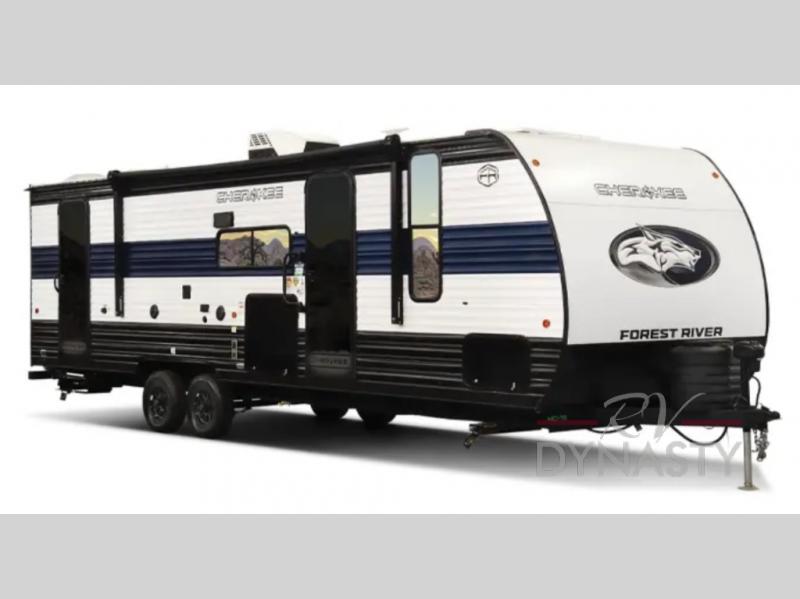New 2026 Forest River RV Cherokee Grey Wolf 25RRT Toy Hauler
