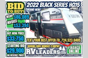 New 2022 Black Series Camper HQ15 Photo