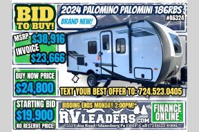 New 2024 Palomino PaloMini 186RBS Photo