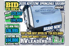 New 2025 Keystone RV Springdale Classic Mini 1800BH Photo
