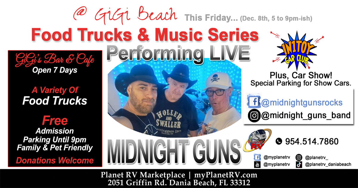 Encore Performance by Midnight Guns on Friday