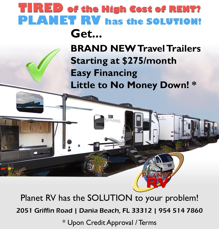 Brand New Travel Trailers, Financing Available, Little Down