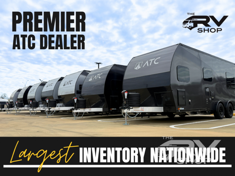 New 2024 ATC Trailers PLA 700 2513 Toy Hauler Travel Trailer at