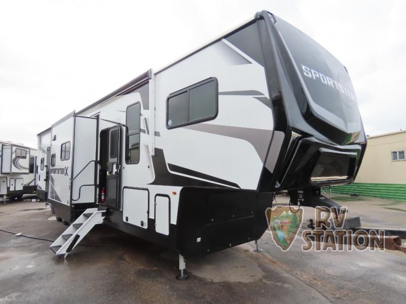 New 2026 KZ Sportster X 3914X Toy Hauler Fifth Wheel at RV Station