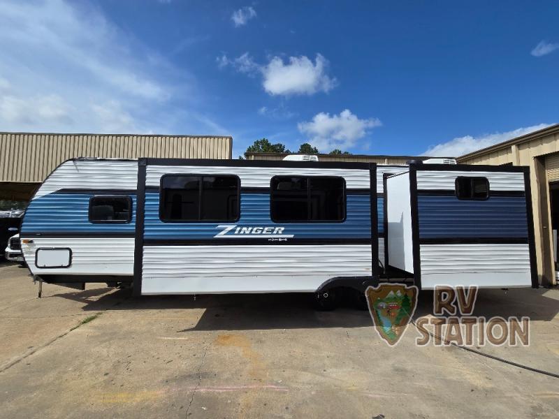New 2025 CrossRoads RV Zinger ZR328SB Travel Trailer at RV Station