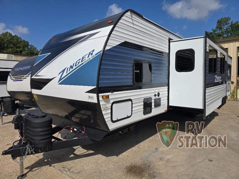 New 2025 CrossRoads RV Zinger ZR320FB Travel Trailer at RV Station