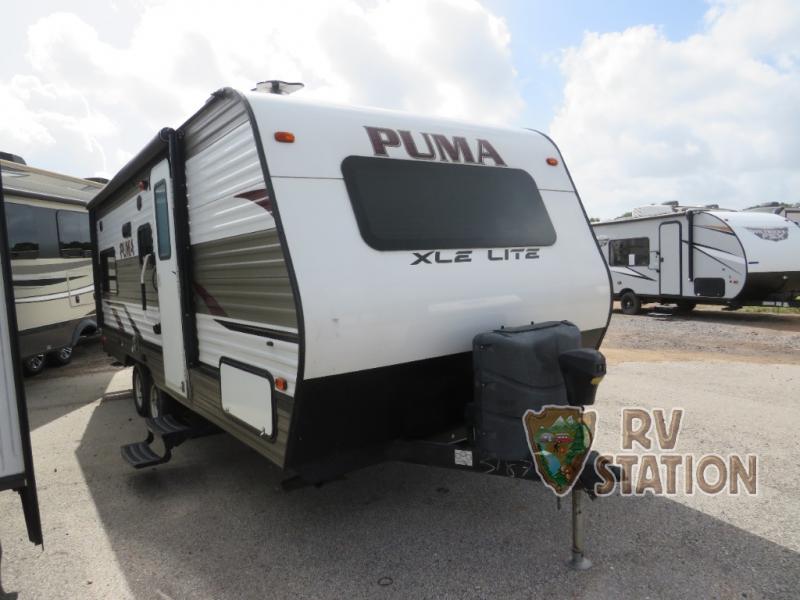 Used 2019 Palomino Puma XLE Lite 20RLC Travel Trailer at RV Station Group Katy TX 16501A