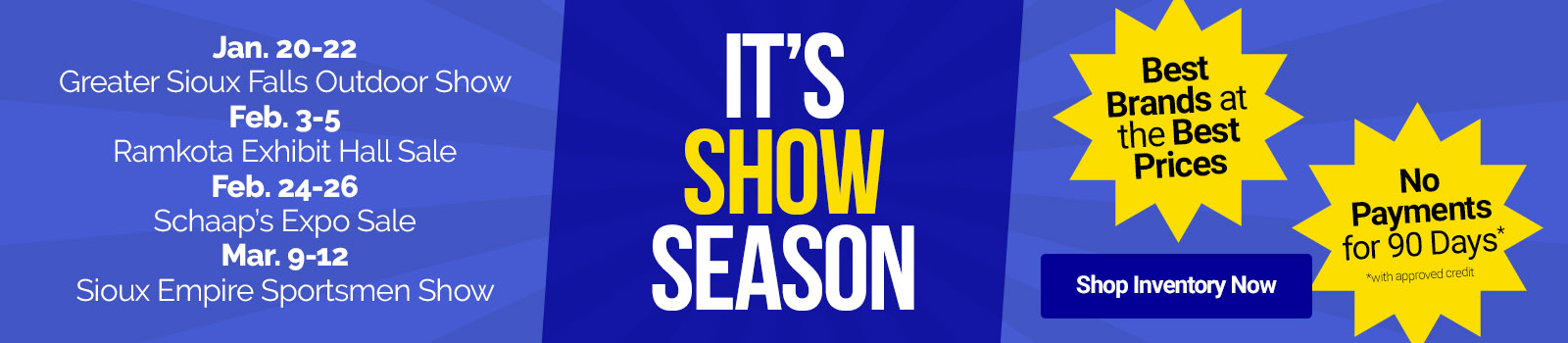 RV Show Season Banner