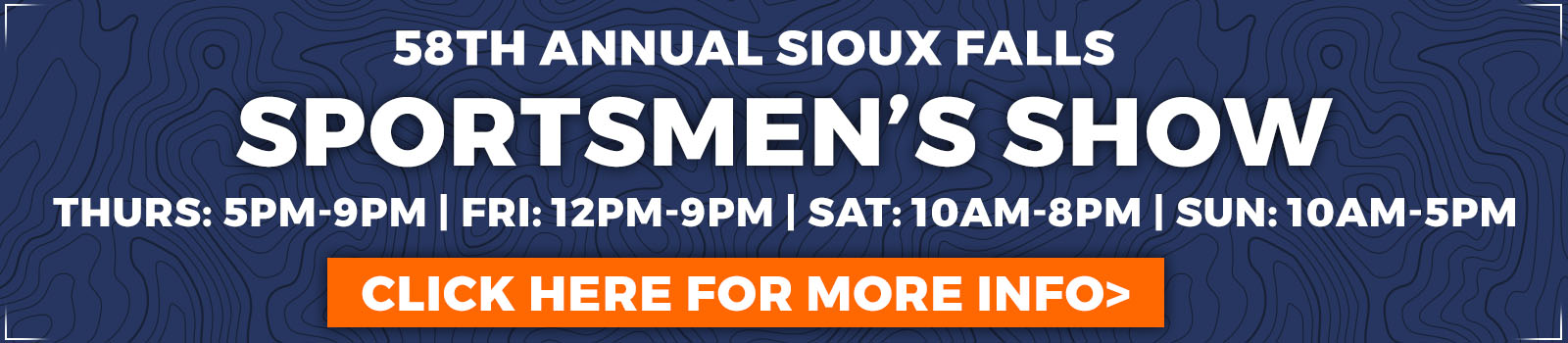 Sioux Falls Sportsmen Show Banner