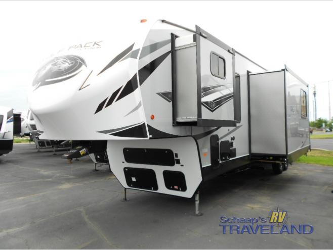 New 2022 Forest River RV Cherokee Wolf Pack 345Pack14.5 Toy