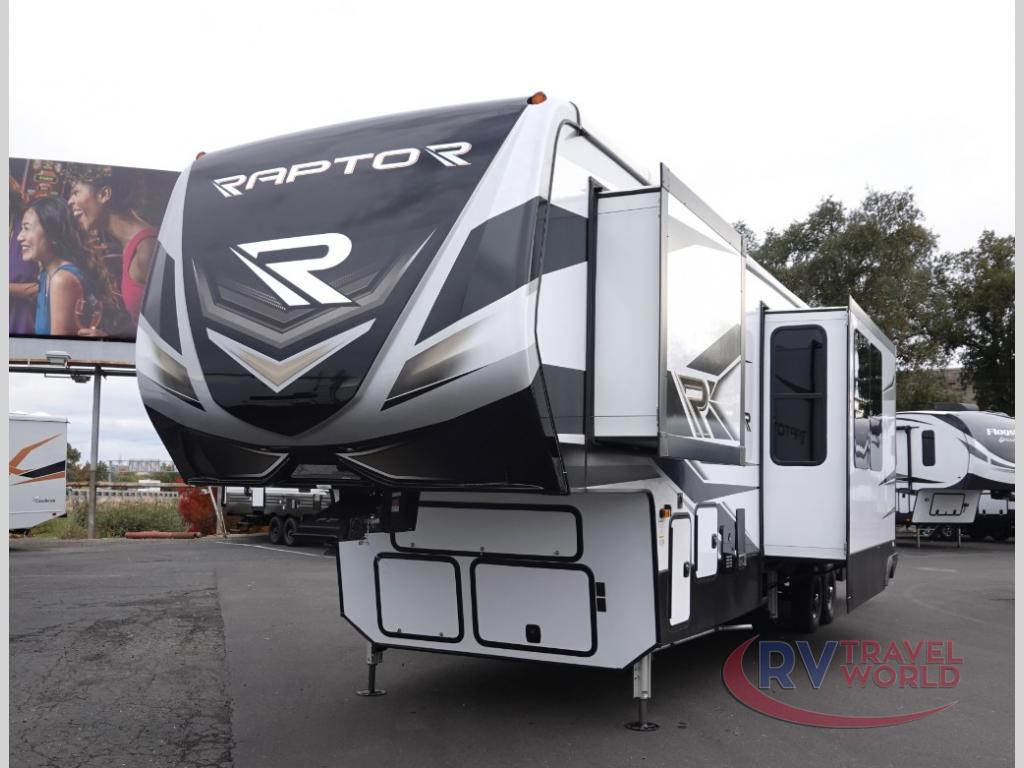 New 2023 Keystone RV Raptor 351 Toy Hauler Fifth Wheel at RV Travel ...