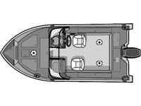 STEALTH 166 DC Floorplan Image