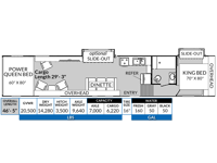 Genesis Supreme 3417GSSB Floorplan Image