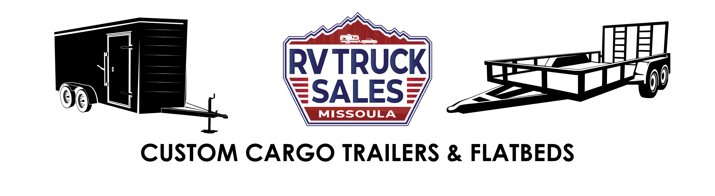 custom cargo trailers and flatbeds