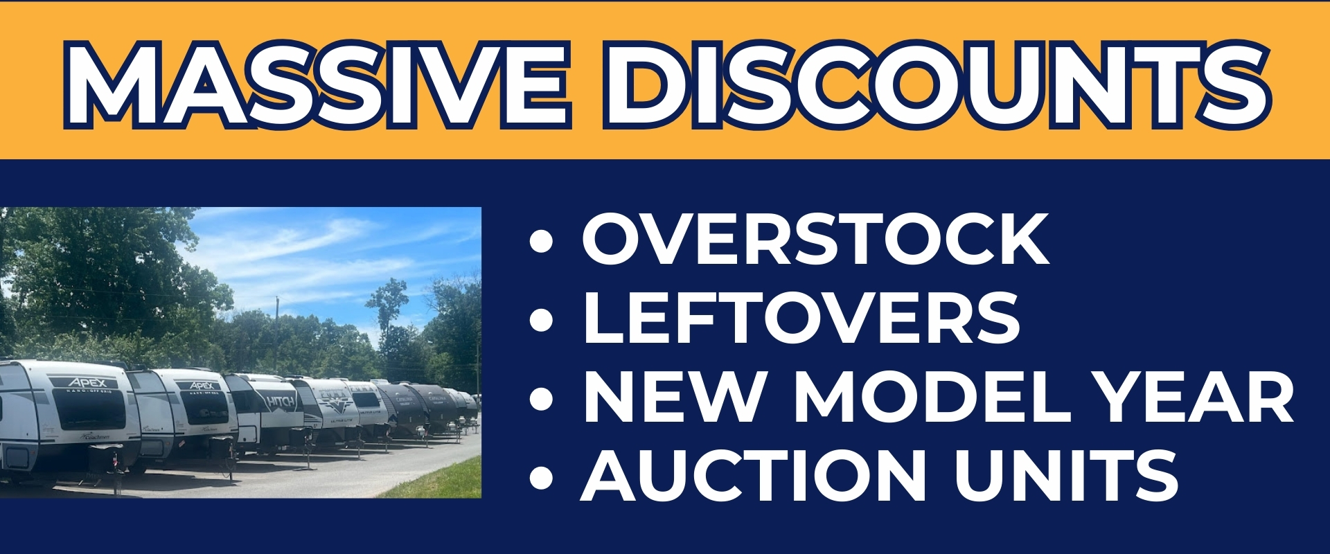 Massive Discounts