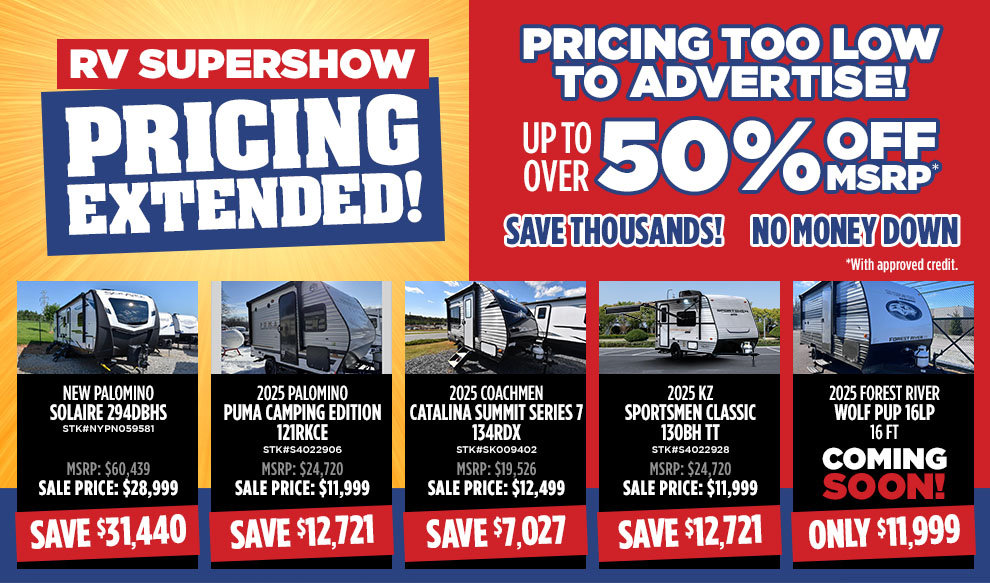 RV Show Deals