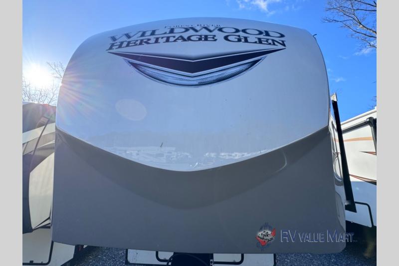 Used 2021 Forest River RV Wildwood Heritage Glen 370BL Fifth Wheel at ...