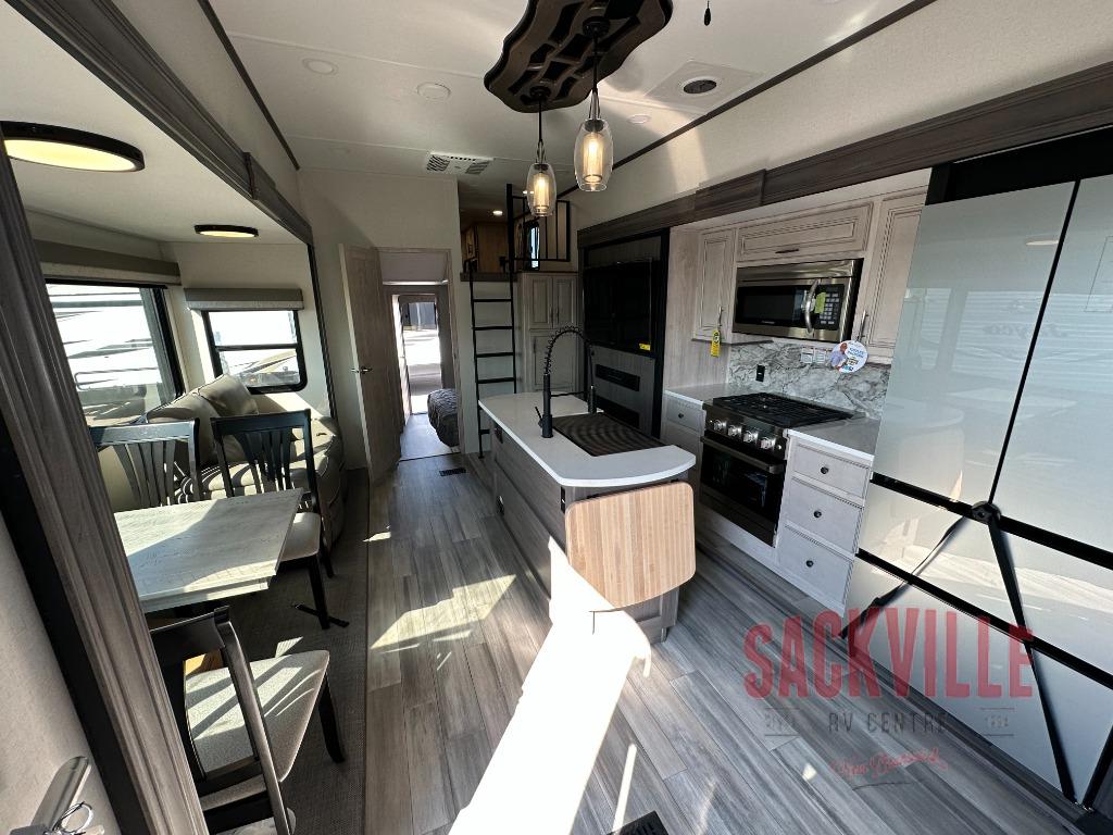 New 2024 Forest River RV Sandpiper 4002FB Fifth Wheel at Sackville RV