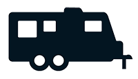 travel trailer icon