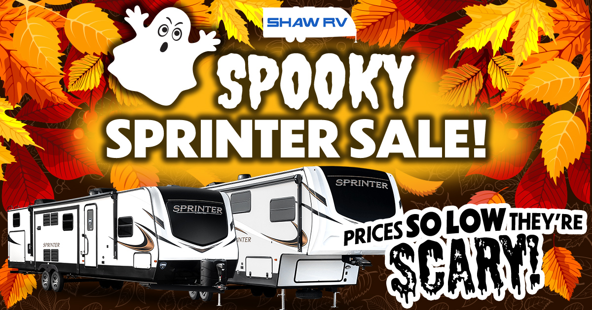 Spooky Sprinter Sale