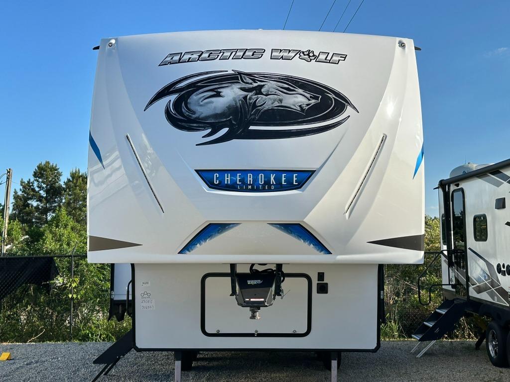 New 2024 Forest River RV Cherokee Arctic Wolf 27SGS Fifth Wheel at Shaw