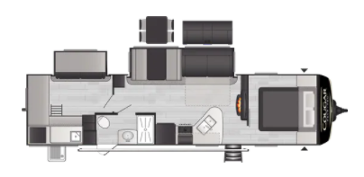 Keystone cougar bunkhouse