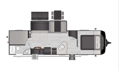 travel trailer bunk house