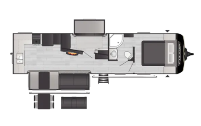 RV keystone travel trailer