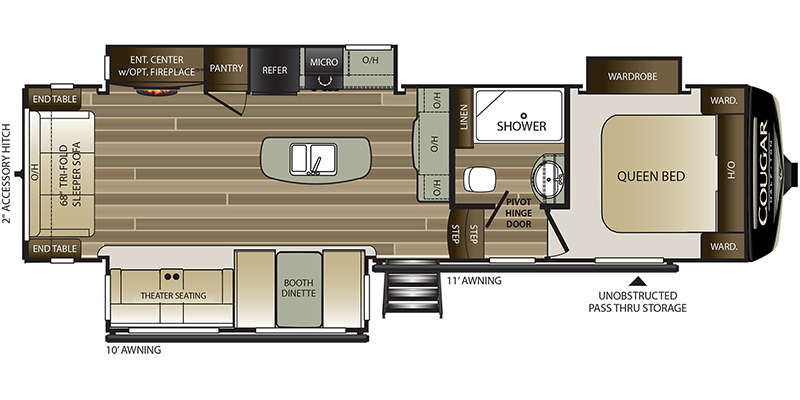 Rear Living floorplans