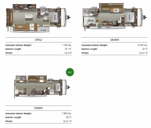 Autumn Ridge Travel trailers