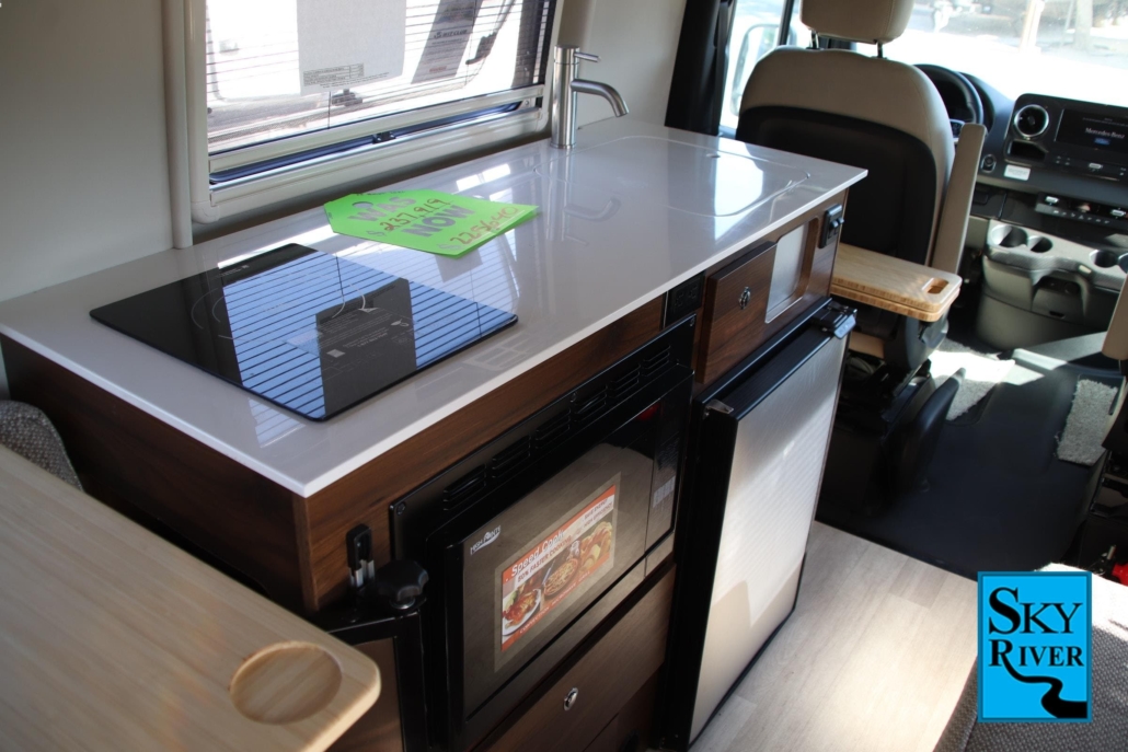 camper van kitchen