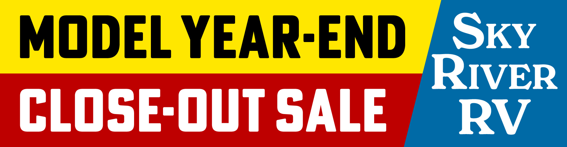 Model Year-End Close-Out Sale