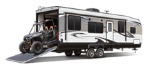 Travel Trailer Toy Haulers