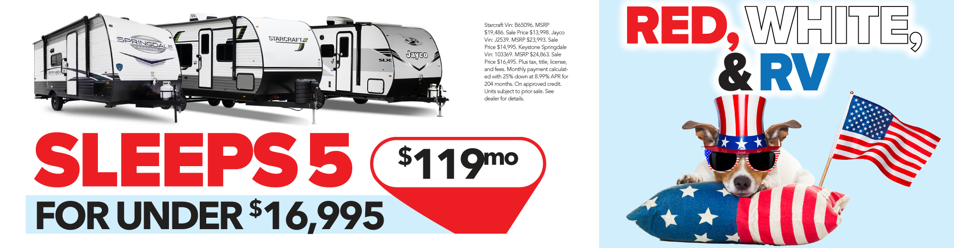 Red White RV