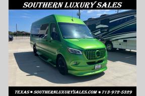 New 2025 Midwest Automotive Designs Business Class AMG Standard 9 Passenger/ Green Accents/ Full partition Photo