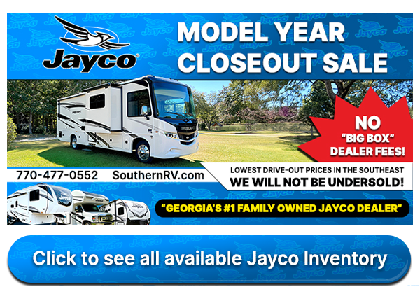 Jayco Model Year Closeout Sale