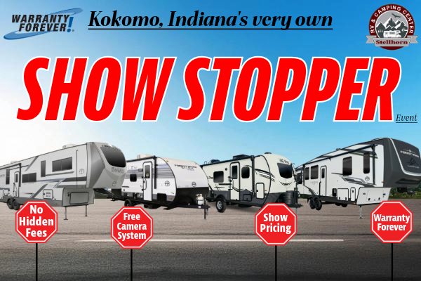 Secure your RV Show Pricing Today!