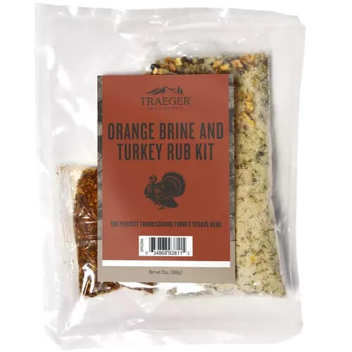 Traeger Orange Brine and Turkey Rub Kit