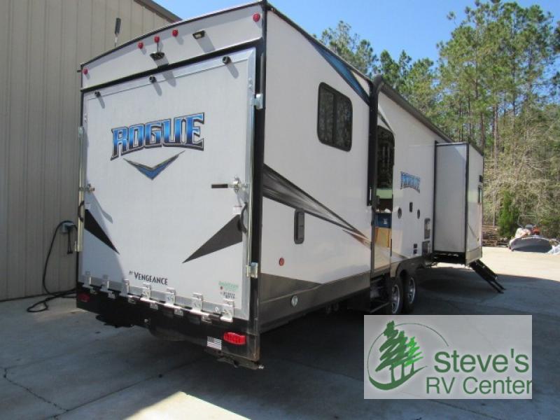 Used 2021 Forest River RV Vengeance Rogue 32V Toy Hauler Travel Trailer